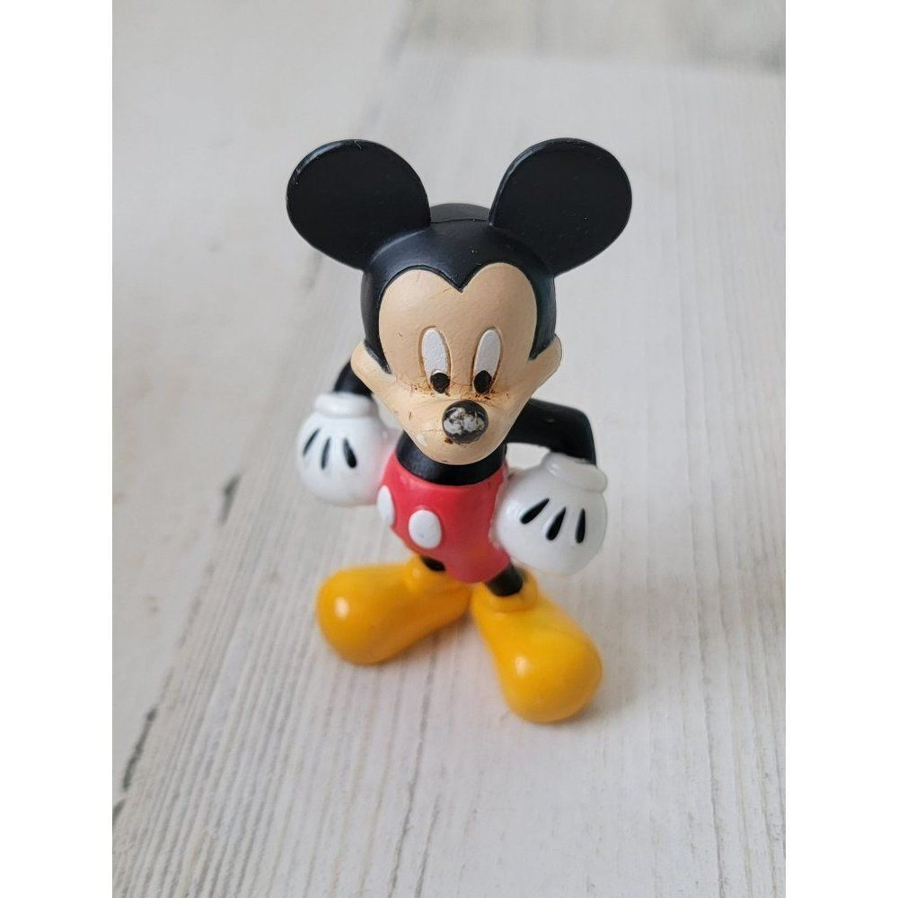 Cheerful Mickey mouse smile Disney Pixar toy figure‎